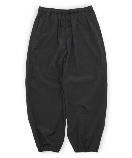 ATON（エイトン） パンツ HAND DYED NYLON UTILITY PANTS メンズ