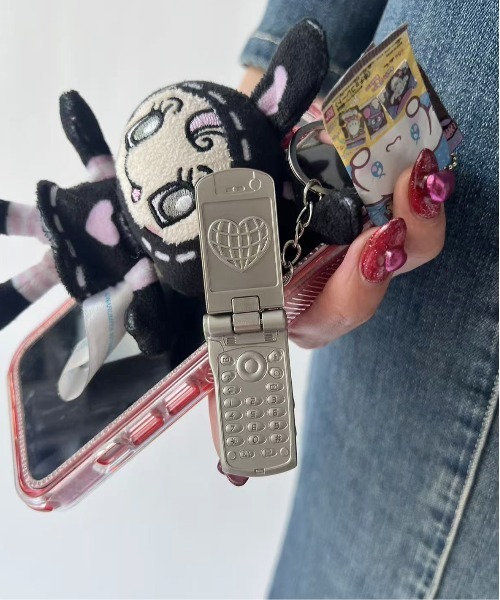 Jelly moo（ジェリームー） キーホルダー 「 」 平成 ガラケー