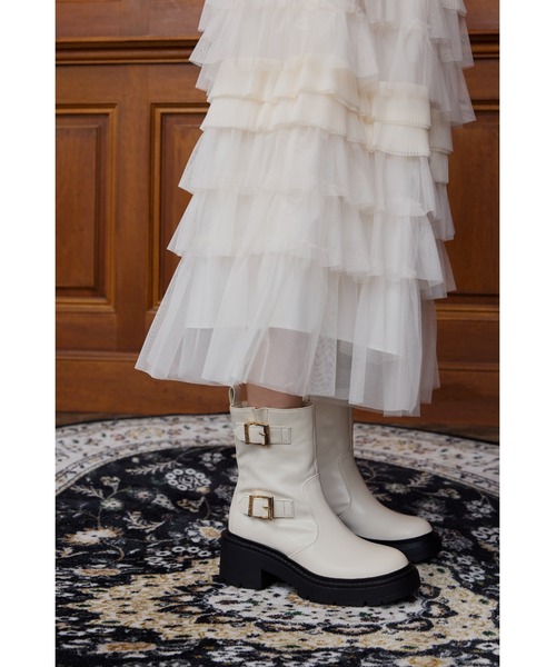 Her lip to スカート Loved one Tulle Skirt : ZOZOTOWN Yahoo!店