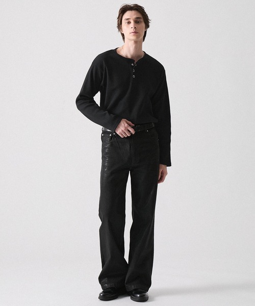 CLEL（クレイル） ヘンリーネック tシャツ 「CLEL」Functionary