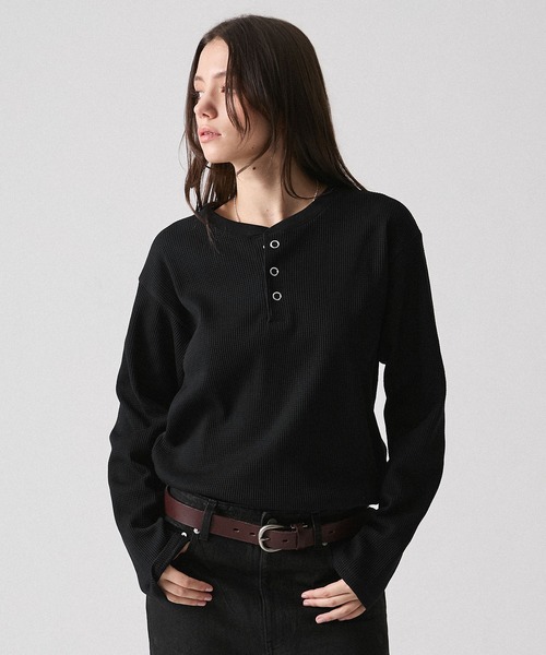 CLEL（クレイル） ヘンリーネック tシャツ 「CLEL」Functionary