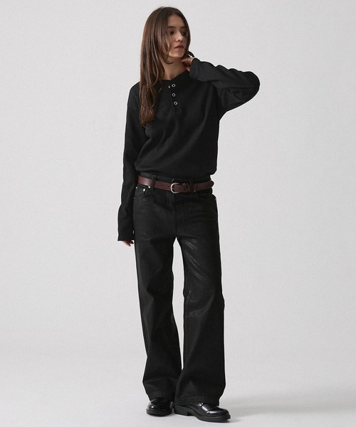 CLEL（クレイル） ヘンリーネック tシャツ 「CLEL」Functionary