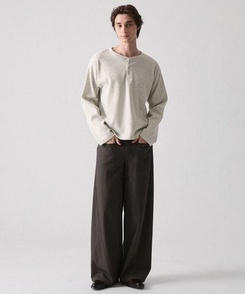 CLEL（クレイル） ヘンリーネック tシャツ 「CLEL」Functionary