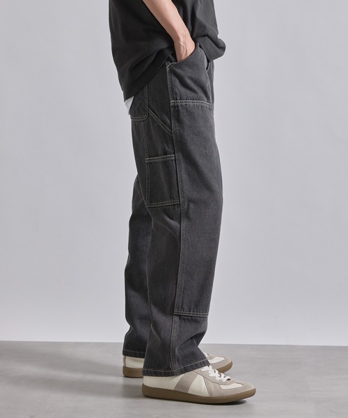 「MAISON CLUB」 デニムパンツ M ブラック メンズ_画像3