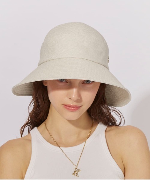 帽子 ハット Chapeau d' O  Linela Basket Hat / シャポードオー レディースの画像