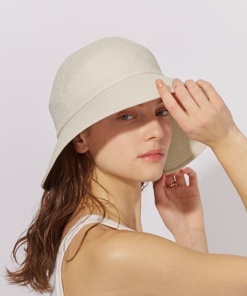帽子 ハット Chapeau d' O  Linela Basket Hat / シャポードオー レディースの画像