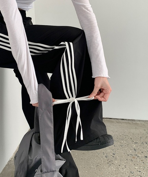 「Theater code」 ジャージパンツ FREE ブラック レディース_画像6