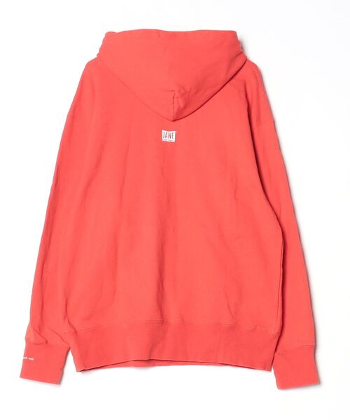 「JANE & THE HEARTBREAKERS」 プルオーバーパーカー X-LARGE レッド メンズ_画像2