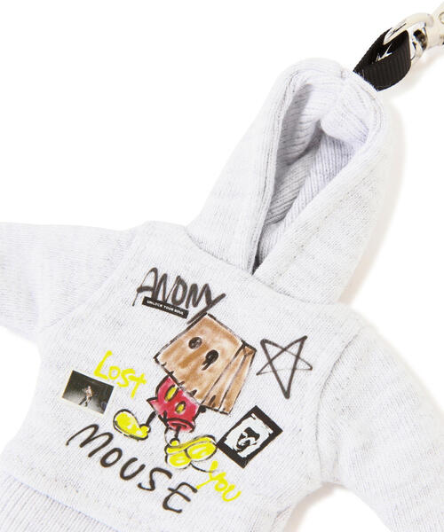 「ROYAL FLASH」 キーホルダー F グレー メンズ_画像4