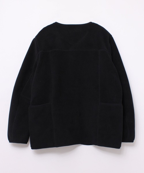 「URCH RNA」 ノーカラージャケット LARGE グレー レディース_画像3