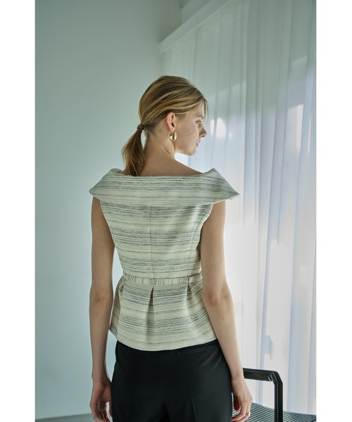 ERADIE（エラディエ） Wide Collar Off-Shoulder Top 2 オフショル