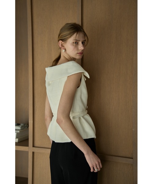 ERADIE（エラディエ） Wide Collar Off-Shoulder Top 2 オフショル