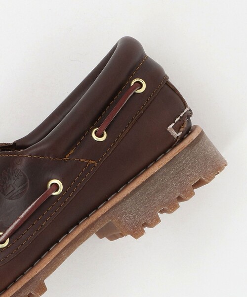 Timberland 3eye ダークブラウン デッキシューズ Amazon | [ティンバーランド] AUTHENTICS 3EYE CLASSIC LUG