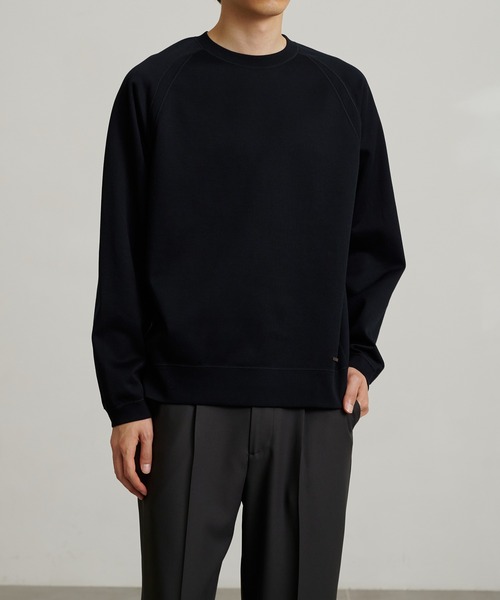 「PUBLIC TOKYO」 長袖Tシャツ 1 ブラック メンズの画像