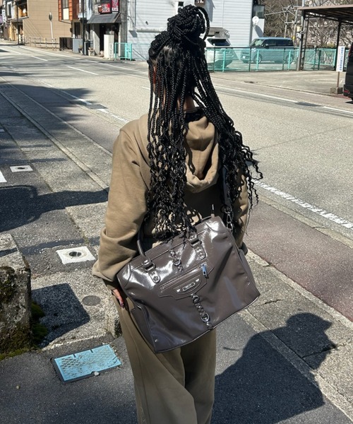 「INTER FACTORY」 2WAYバッグ FREE ダークグレー レディース_画像5
