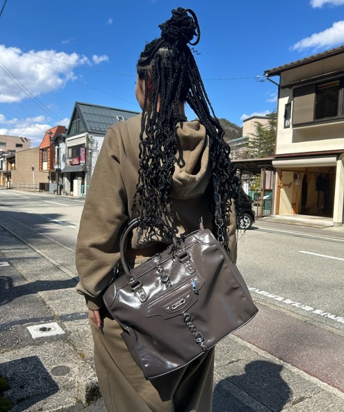 「INTER FACTORY」 2WAYバッグ FREE ダークグレー レディース_画像7