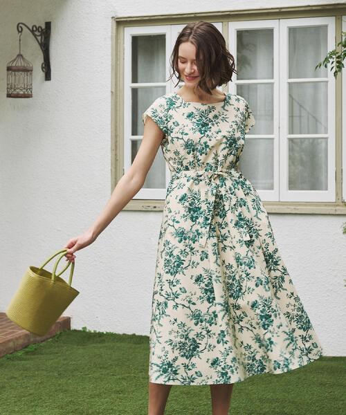 LAURA ASHLEY（ローラアシュレイ） ワンピース 「洗える／コットン100