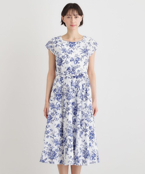 LAURA ASHLEY（ローラアシュレイ） ワンピース 「洗える／コットン100