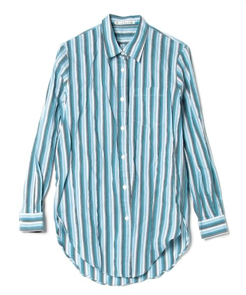 Acne Studios（アクネ ストゥディオズ） ストライプ柄長袖シャツ 36 