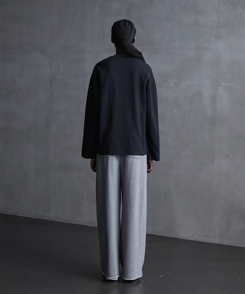 「CALLNE」 長袖Tシャツ L ブラック メンズ_画像5