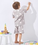 パジャマ プリント半袖ルームウェア キッズ 子...の詳細画像3