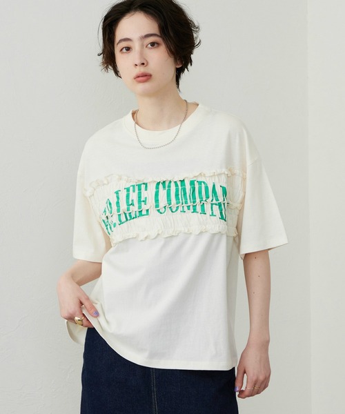 Lee（リー） tシャツ 半袖 シャーリングTシャツ レディース : ZOZOTOWN