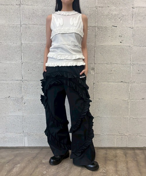 ふくずき naokitomizuka（ナオキトミヅカ） パンツ 「」WILD THINGS Frilled