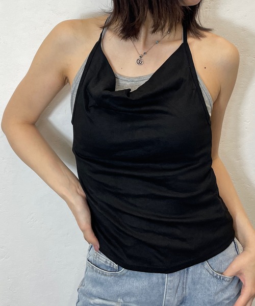 Roger&Raw（ロジャーアンドロウ） カップ付き キャミソール 「カップ