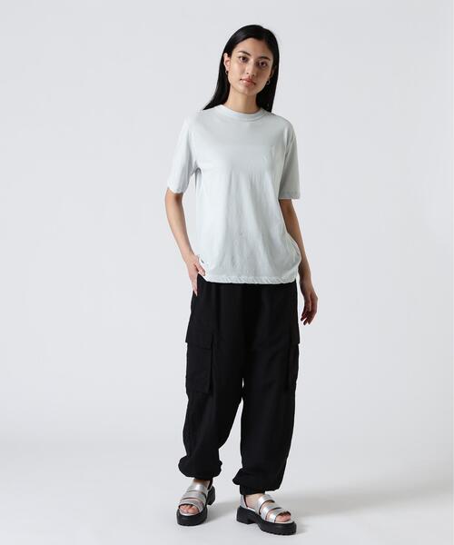 ATON 半袖Tシャツ 白黒　2枚セット 新品 ATON（エイトン） tシャツ 半袖 FRESCA SINGLE JERSEY /STANDARD T
