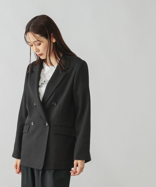 「GLOBAL WORK」 テーラードジャケット SMALL グレー レディース_画像7