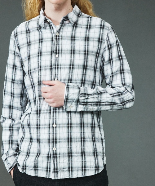 「5351 POUR LES HOMMES」 長袖シャツ 48 ブラック メンズ_画像8