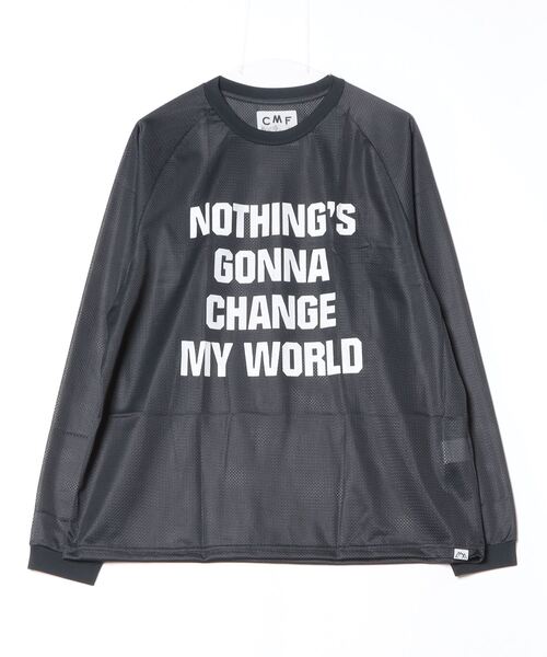 「CMF OUTDOOR GARMENT」 長袖Tシャツ L ベージュ メンズ_画像3