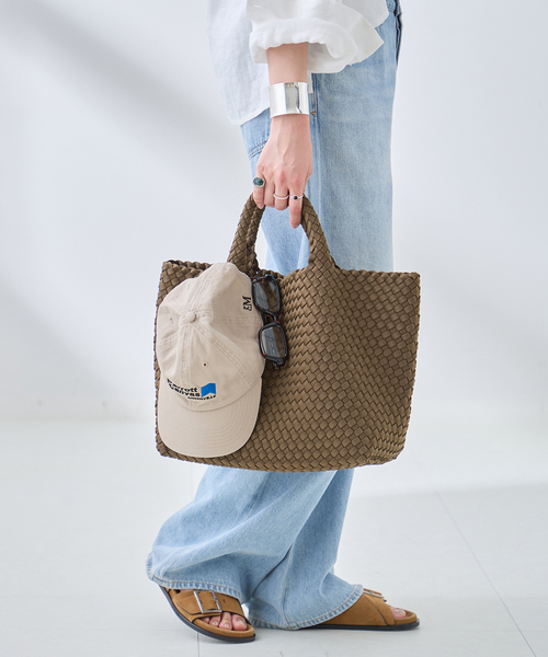 トートバッグ NAGHEDI/ナゲディ ST BARTHS MIDIUM TOTE トートバッグ レディースの画像