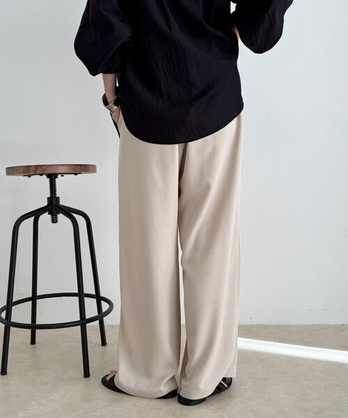 「fredy emue」 パンツ 38 ベージュ レディース_画像9