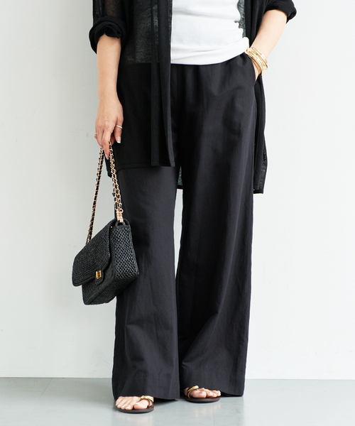 Deuxieme Classe（ドゥーズィエムクラス） パンツ Cotton Linen Relax
