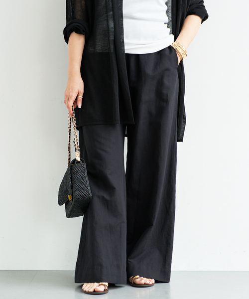 Deuxieme Classe（ドゥーズィエムクラス） パンツ Cotton Linen Relax