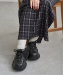 ブーツ 厚底スニーカーサンダル レディースの詳細画像3