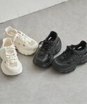 ブーツ 厚底スニーカーサンダル レディースの詳細画像5