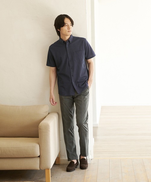 「Blue Standard 」 半袖シャツ SMALL ブルー系その他 メンズ_画像6