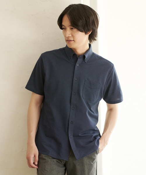 「Blue Standard 」 半袖シャツ SMALL ブルー系その他 メンズ_画像9