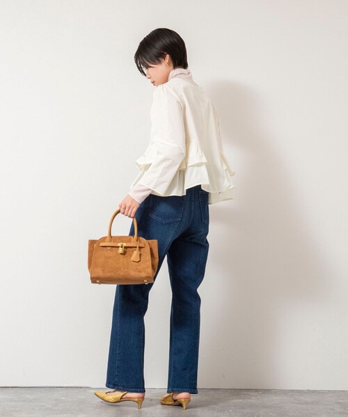 「NOLLEY'S Sophi」 7分袖ブラウス 38 ブラック レディース_画像3