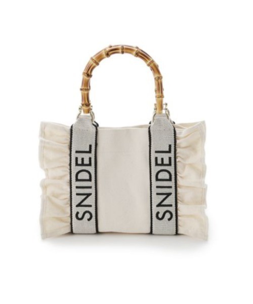 「SNIDEL」 2WAYバッグ FREE アイボリー レディース_画像4