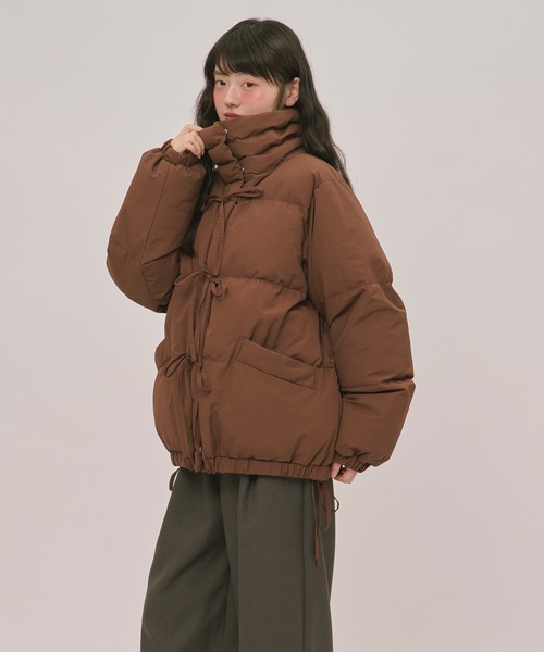 loin nuit ブルゾン アウター ribbon padding blouson / リボン