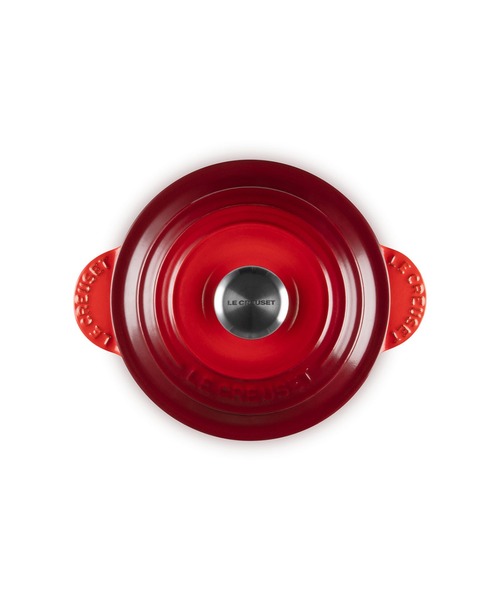 LE CREUSET ココットエブリィ 土鍋 約18cm ココット・エブリィ 18 ペッシュ (ライトゴールドツマミ