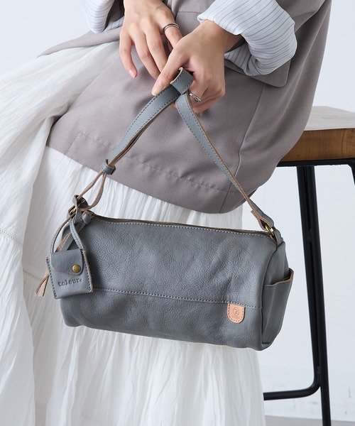 ショルダーバッグ バッグ 「toleur」カウレザー ロールショルダー/11881 レディース メンズ