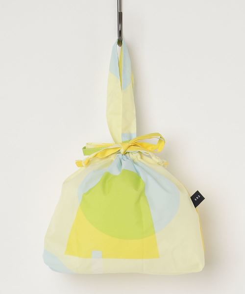 392 plus m エコバッグ water repellent 巾着 : ZOZOTOWN Yahoo!店