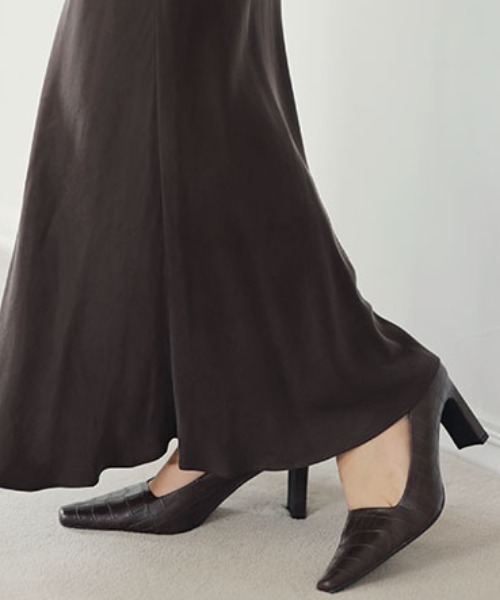 anuans パンプス anuans パンプス アシメカッティングパンプス : ZOZOTOWN Yahoo