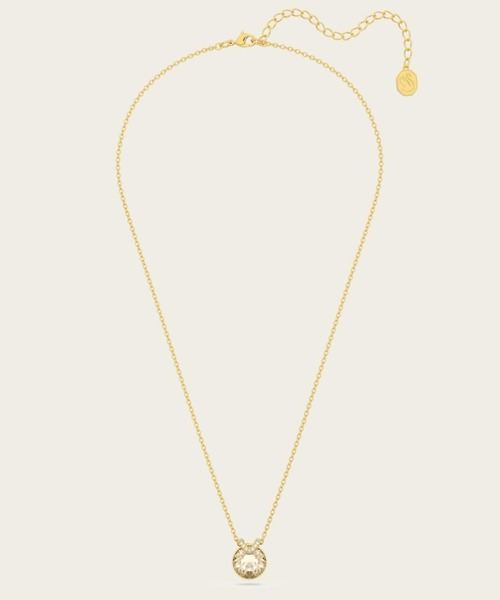 Swarovski ロングネックレス ゴールド 正規品】SWAROVSKIスワロフスキー ロングネックレス ツイスト