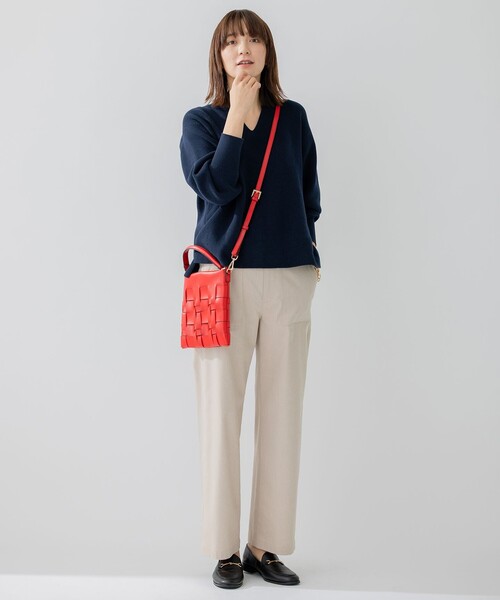 じゅんの様おまとめ2点　23区 洗える コンパクトコットンポリエステルニット 23区（ニジュウサンク） ニット 「洗える」コンパクトコットン