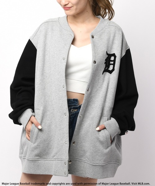 BACK TO THE FIELD スタジャン 「MLB」スウェットスタジャン